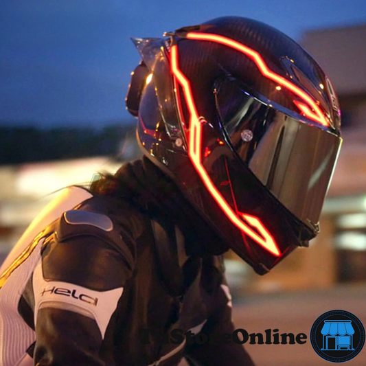 LUCES PARA CASCO DE MOTO