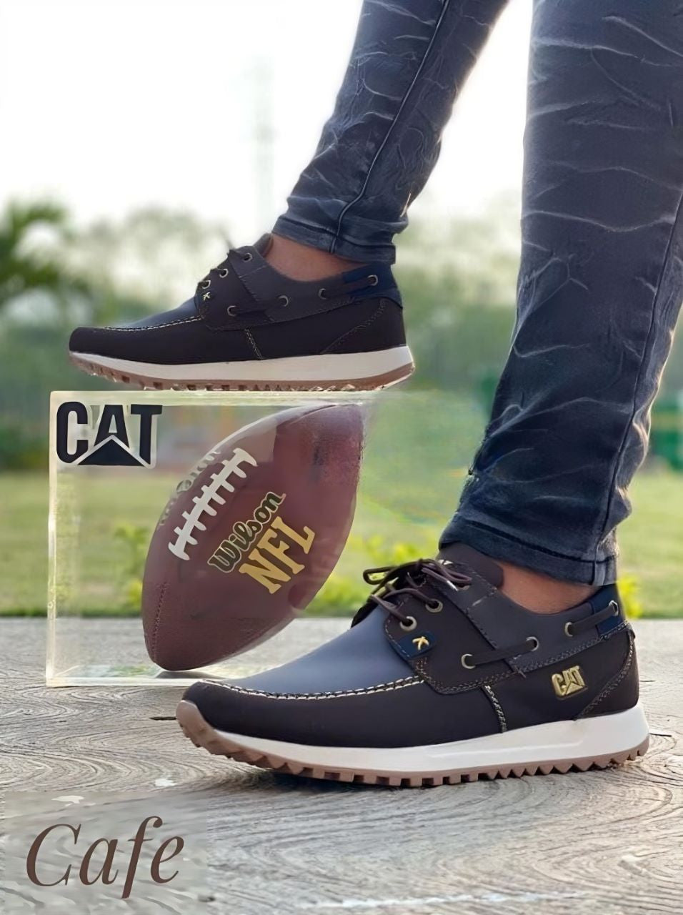 👞Zapatillas Cat Estilo Cosido👞